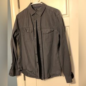 Apt. 9 Men's Button-Down Shirt in Charcoal